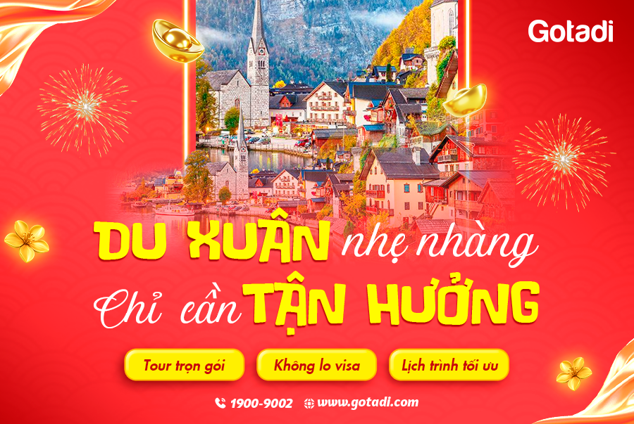 Du Lịch Nước Ngoài Dịp Tết Nguyên Đán – Du Xuân Nhẹ Nhàng, Chỉ Cần Tận Hưởng