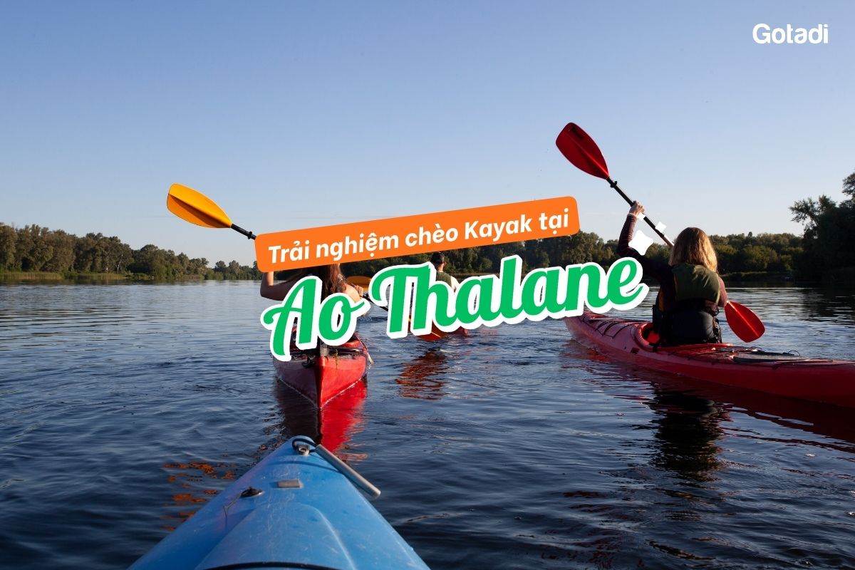 Chèo Kayak tại Ao Thalane: Trải nghiệm “lạc vào rừng rậm” đẹp nhất Krabi