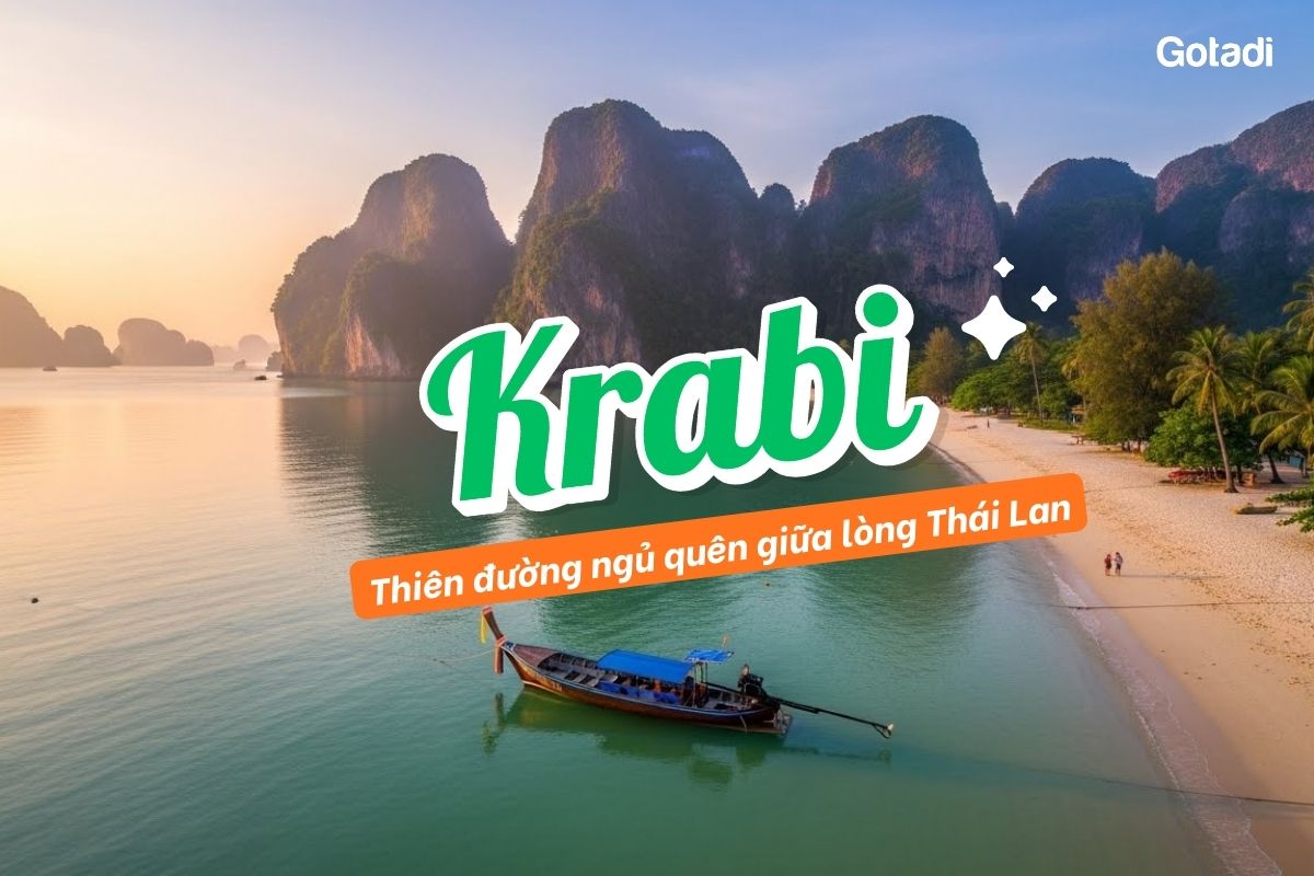Krabi – Thiên đường ngủ quên giữa lòng Thái Lan