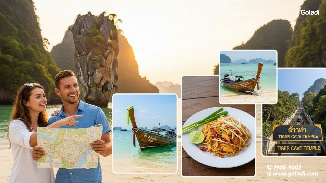kinh nghiệm du lịch Krabi lần đầu