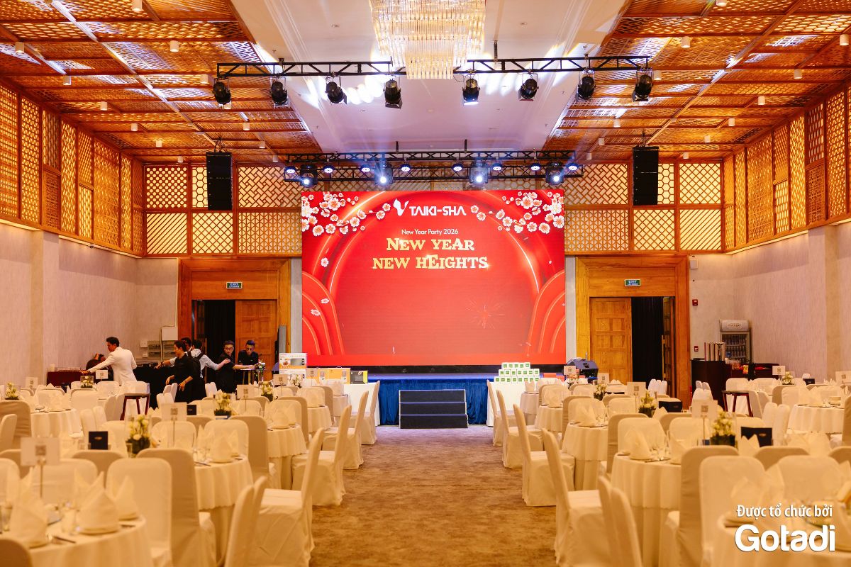 taikisha yep sảnh tiệc