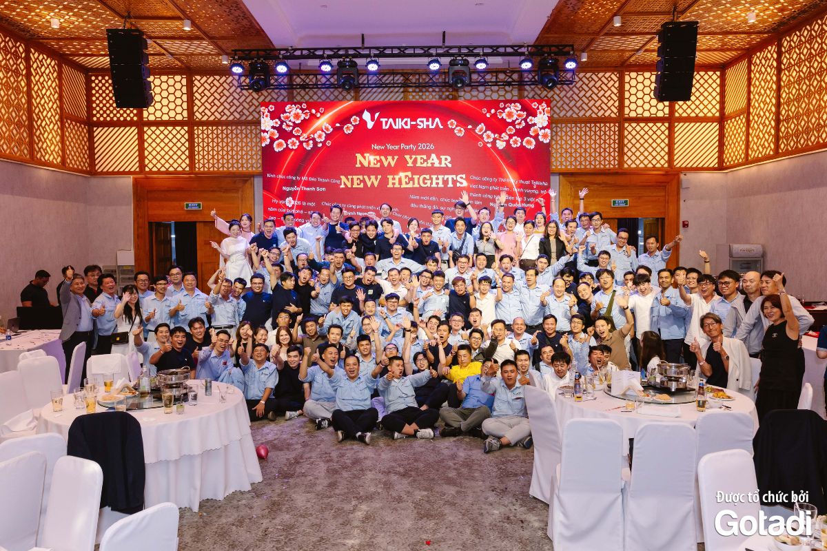 Gotadi Tổ Chức Thành Công Year End Party 2026 Của Công Ty Taikisha