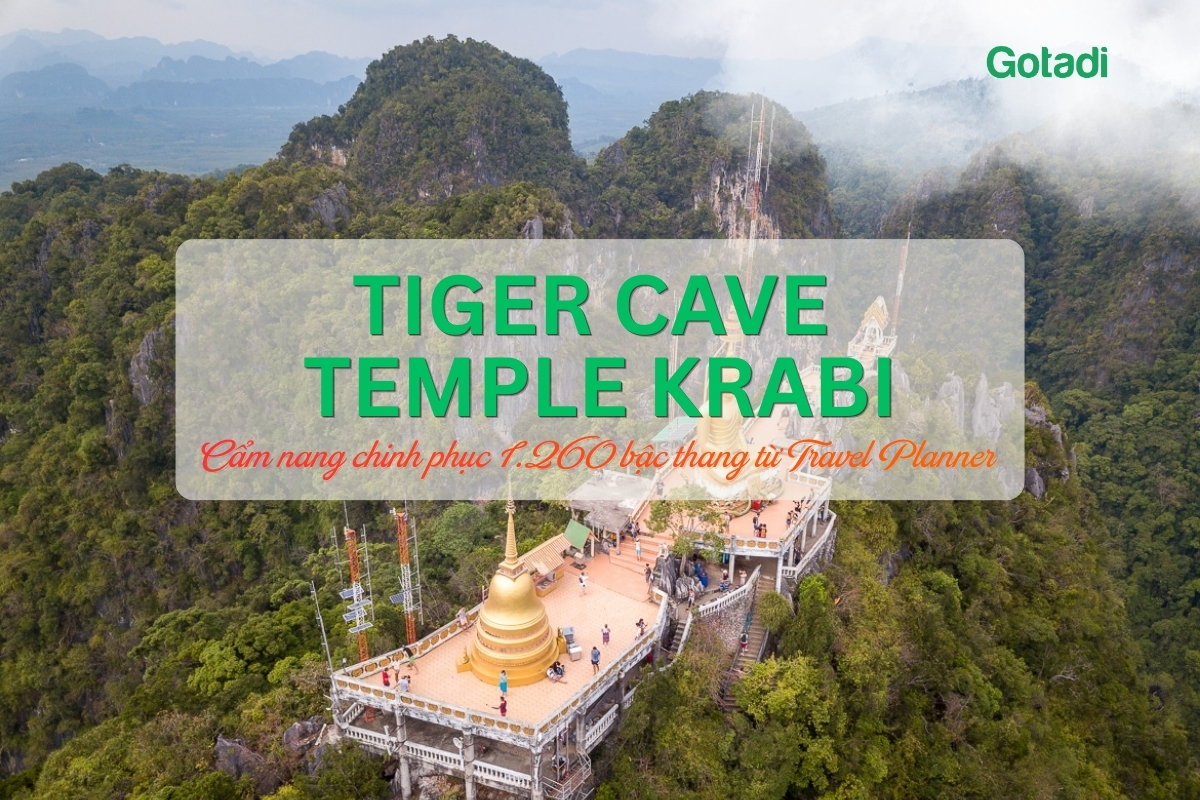 Tiger Cave Temple Krabi: Cẩm nang chinh phục 1.260 bậc thang từ Travel Planner