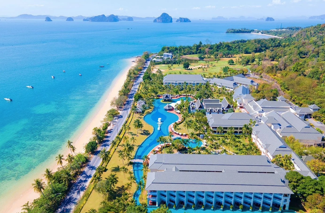 khách sạn gần biển krabi