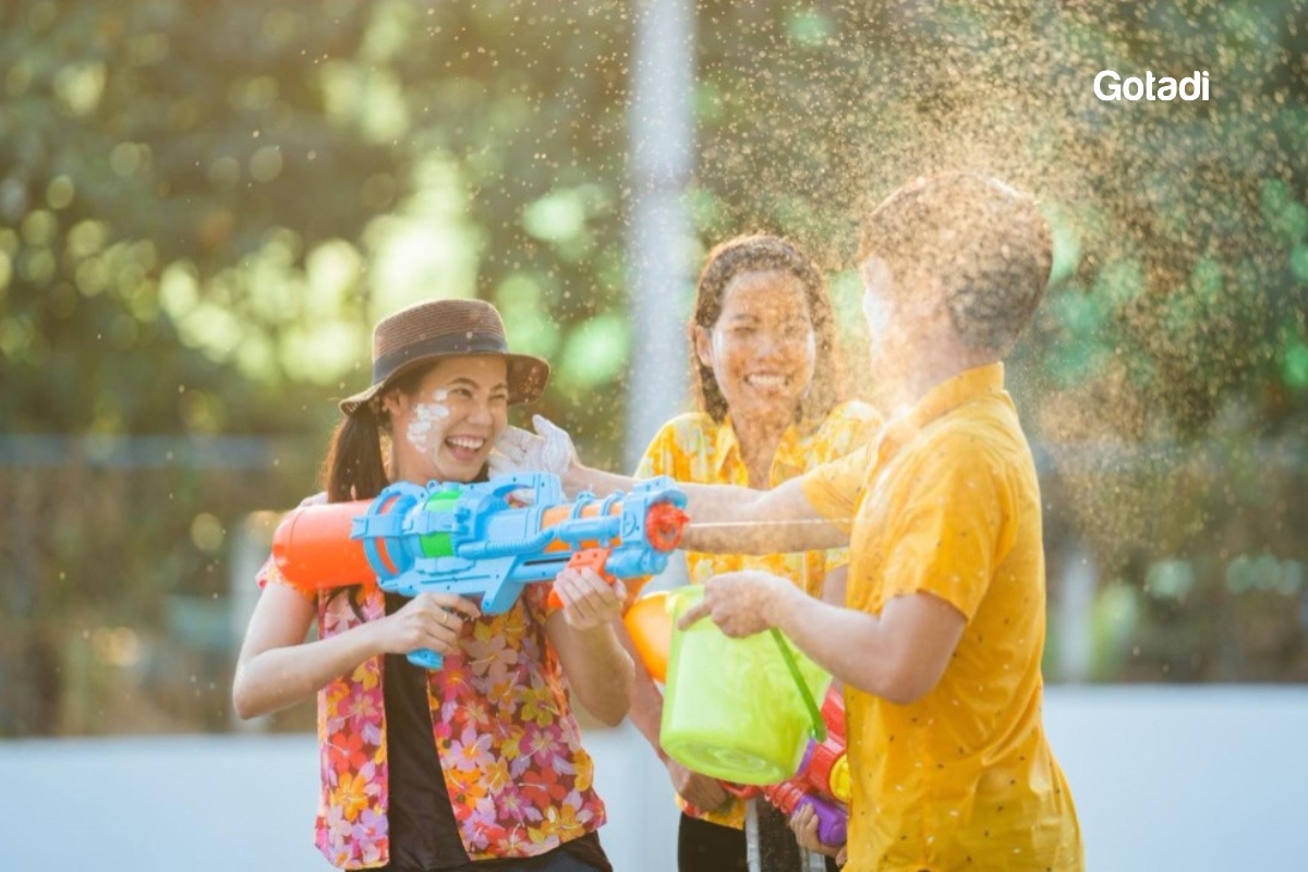 kinh nghiệm tham gia lễ hội songkran