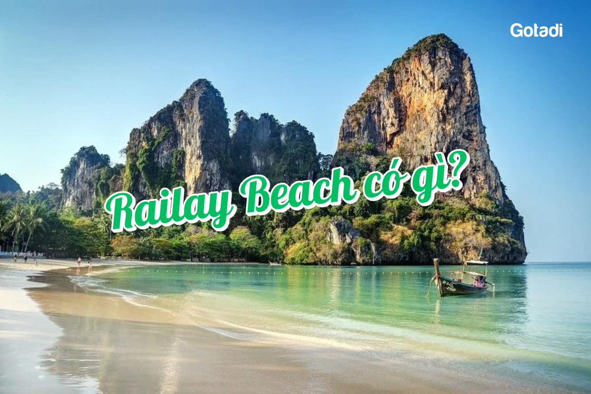 Railay Beach có gì? Cẩm nang khám phá thiên đường bị lãng quên của Krabi