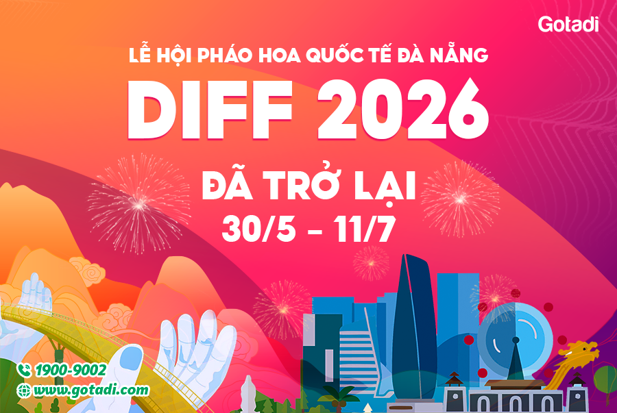 Lễ Hội Pháo Hoa Quốc Tế DIFF 2026: Lịch Trình, Giá Vé Và Kinh Nghiệm Du Lịch Đà Nẵng