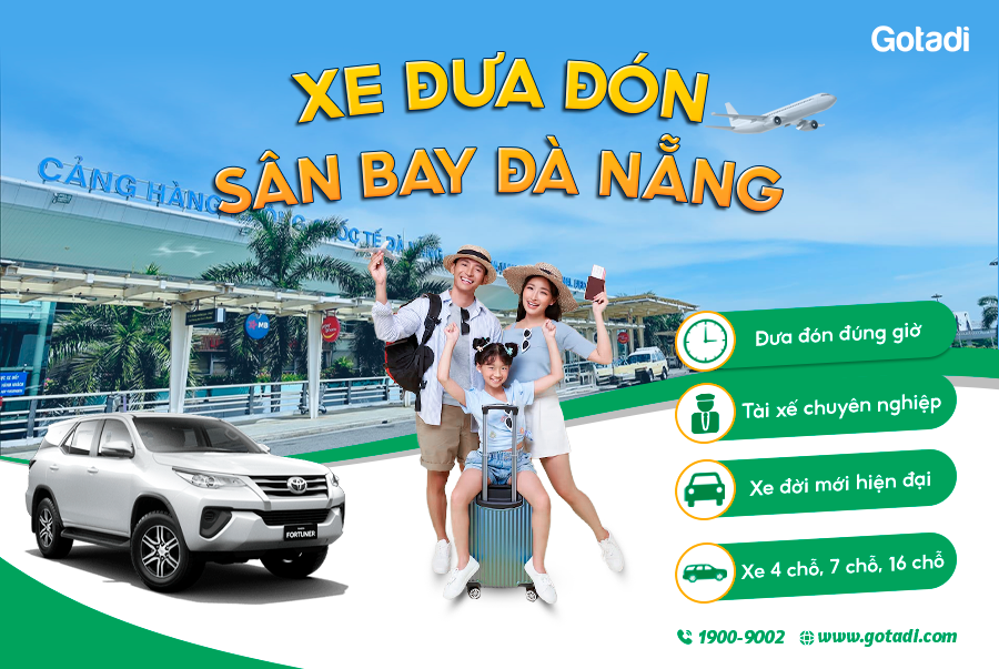 Xe Đưa Đón Sân Bay Đà Nẵng – Giải Pháp Di Chuyển An Tâm, Đúng Giờ